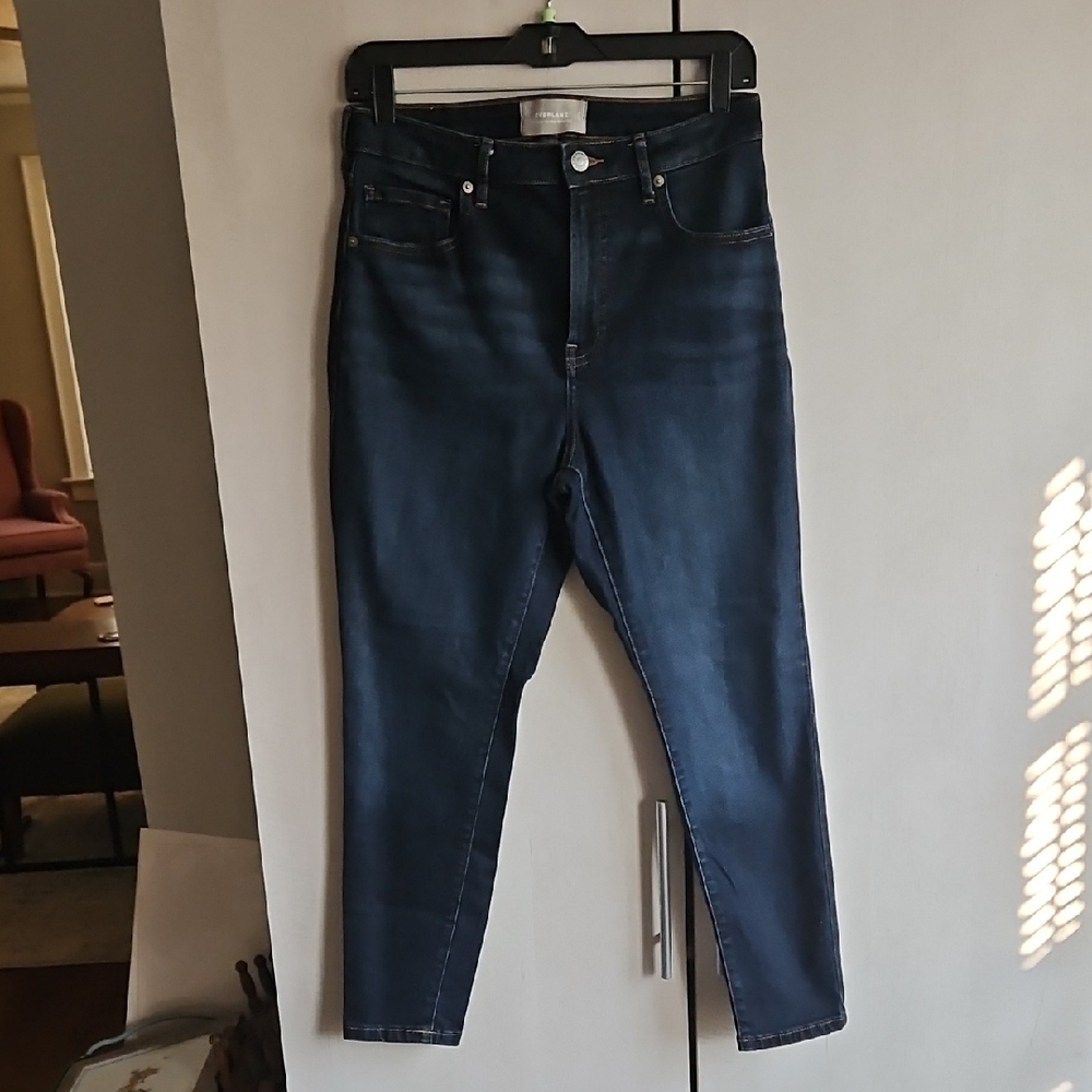 Everlane Curvy High-Rise Skinny Crop Jeans